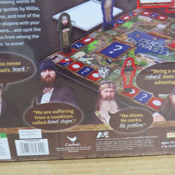 Duck Dynasty Redneck Wisdom Family Party Game, Over 500 Quotes & Questions NIB - Picture 5 of 7